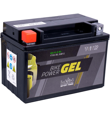 Intact Bike-Power GEL Batteries moto GEL12-9-BS 8Ah (DIN...
