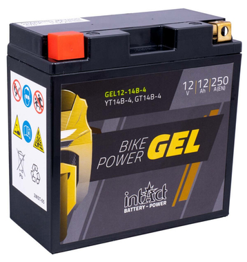 Intact Bike-Power GEL Batteries moto GEL12-14B-4 12Ah...