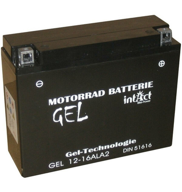 Intact Bike-Power GEL Batteries moto GEL12-16AL-A2 16Ah...