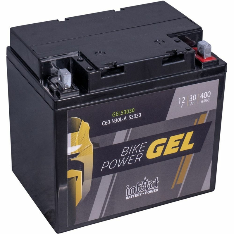 Batterie gel pour la moto 12V 12Ah Intact Bike-Power GEL12-12AL-A 12Ah (DIN  51213) YB12AL-A : : Auto et moto