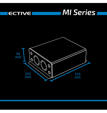 ECTIVE MI154 1500W/24V Onduleur  onde sinusodale modifie
