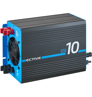 ECTIVE SSI 10 Onduleur sinusodal 1000W/24V avec rgulateur de chargeMPPT, chargeur, fonction priorit secteur et ASI