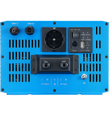 ECTIVE SSI 10 Onduleur sinusodal 1000W/24V avec rgulateur de chargeMPPT, chargeur, fonction priorit secteur et ASI