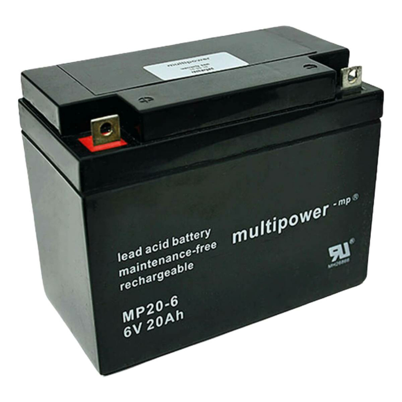 Batterie plomb 6V 7Ah Multipower MP7-6S