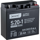 Accurat Supply S20-1 12V AGM Batterie de plomb F13 20Ah
