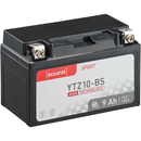 Accurat Sport AGM YTZ10-BS Batteries moto 9Ah 12V (DIN 50615) ETZ10-BS...
