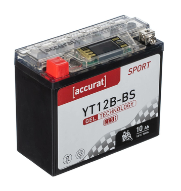 Batterie moto Yuasa YT12B-4 / YT12B-BS Etanche 12V / 10Ah