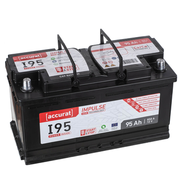 Accurat Impulse I95 Batteries voiture 95Ah AGM Start-Stop