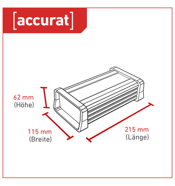 Accurat Opti 10 10A/24V 7-tapes Chargeurs batteries