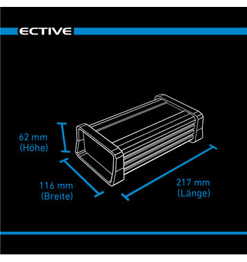 ECTIVE Multiload 15 LFP 15A/12V 8-tapes Lithium-Chargeurs batteries