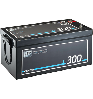 ECTIVE LC 300L 12V LiFePO4 Lithium Batteries Dcharge Lente 300 Ah