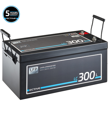 ECTIVE LC 300L 12V LiFePO4 Lithium Batteries Dcharge Lente 300 Ah