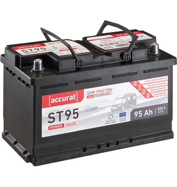 Accurat Semi Traction ST95 AGM Batteries Dcharge Lente 95Ah