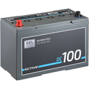 ECTIVE DC 100 GEL Deep Cycle 100Ah Batteries Dcharge Lente