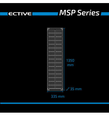 ECTIVE MSP 90 Black Monocristallin Module solaire 90W