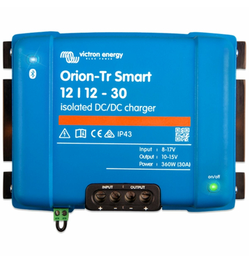 Victron Orion-Tr Smart 12/12-30A (360W) DC-DC Chargeur isoliert