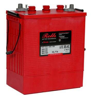 Rolls 6 FS 305-HC Batteries Dcharge Lente 390Ah