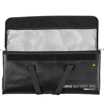 Accurat Bike Battery Bag sacoche ignifuge pour batterie de vlo lectrique (noir)