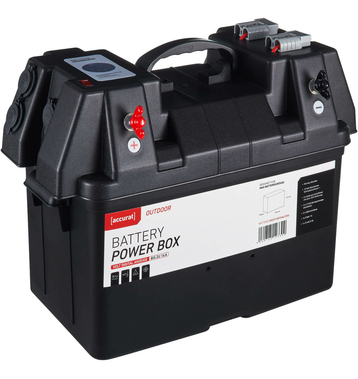 Accurat Outdoor Battery Power Box Bote  piles 12V