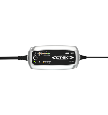 CTEK MXS 10EC 10A/12V Chargeur de batterie avec cble de 4 m et capteur de temprature
